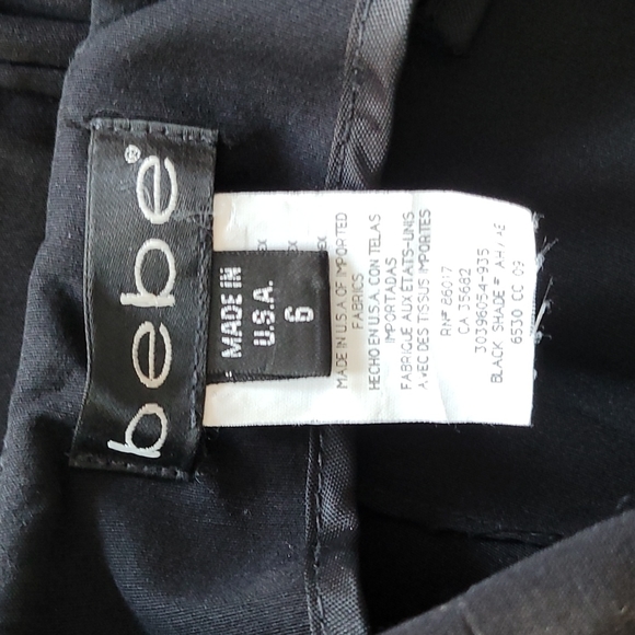 Women's Bebe black skinny pants - Picture 8 of 10